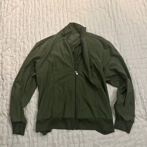 Infinity by Cherokee 🫒olive green scrub jacket